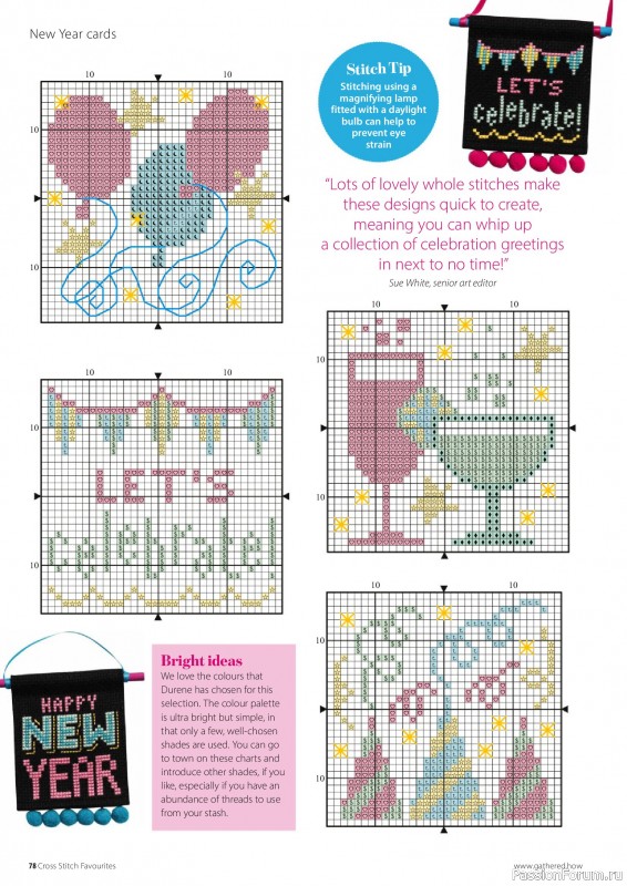 Коллекция вышивки в журнале «Cross Stitch Favourites №41 2025»
