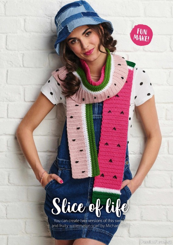 Вязаные модели крючком в журнале «Simply Crochet №124 2022»