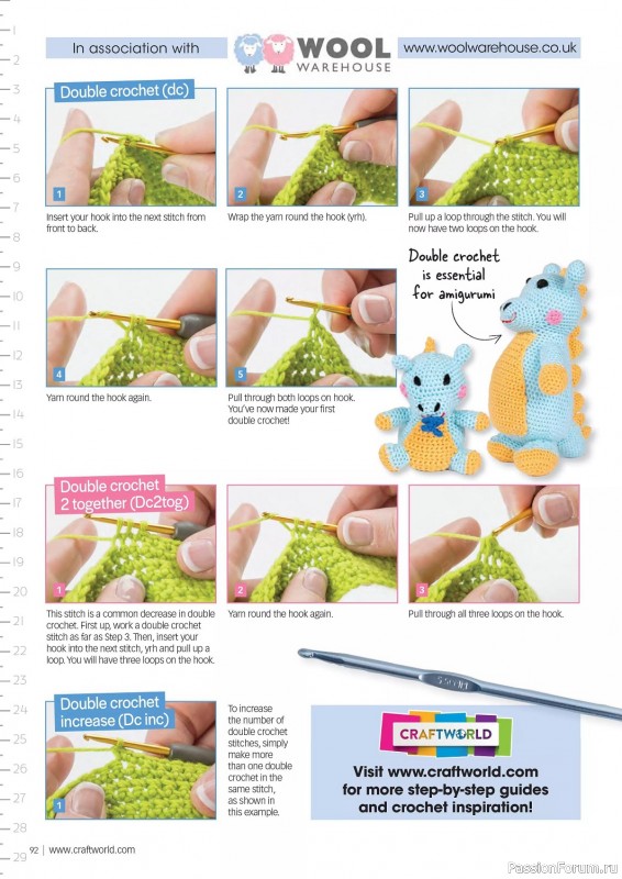 Вязаные проекты крючком в журнале «Crochet Now №93 2023»