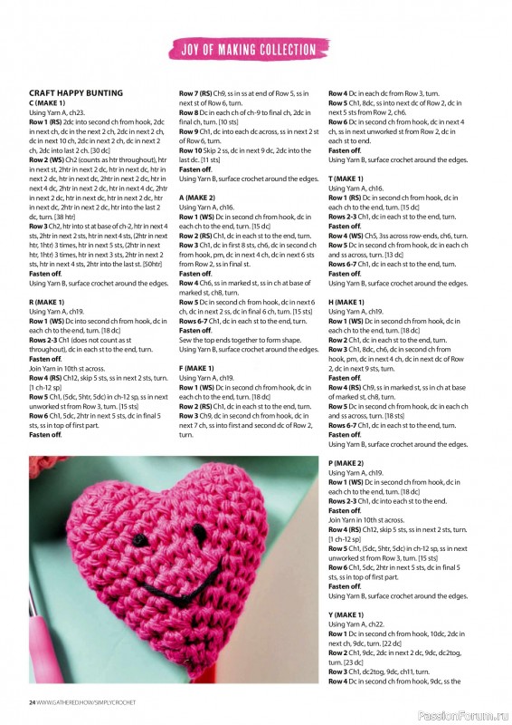 Вязаные проекты крючком в журнале «Simply Crochet №162 2025»