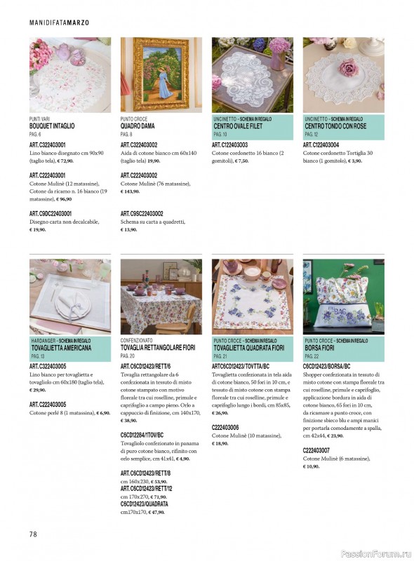 Коллекция проектов для рукодельниц в журнале «Mani di Fata №3 2024»