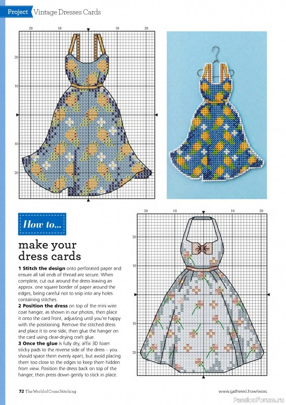 Коллекция вышивки в журнале «The World of Cross Stitching №359 2025»