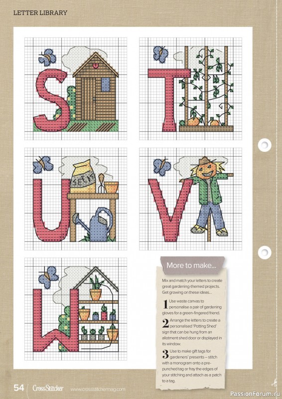 Коллекция вышивки в журнале «CrossStitcher №425 2025»