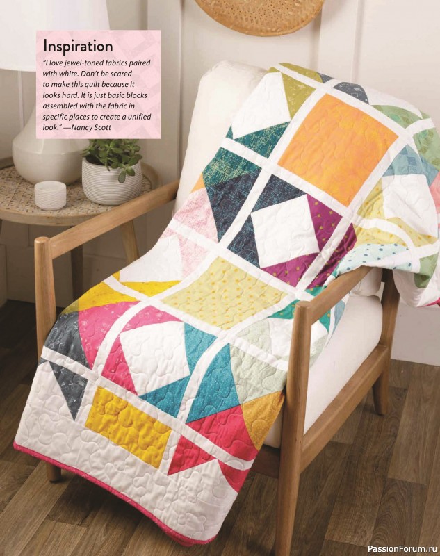 Коллекция проектов для рукодельниц в журнале «Quilter’s World Special - Perfectly Precut 2025»