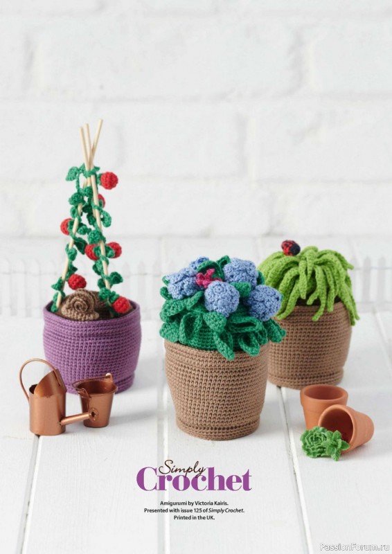 Вязаные проекты крючком в журнале «Simply Crochet №125 2022»