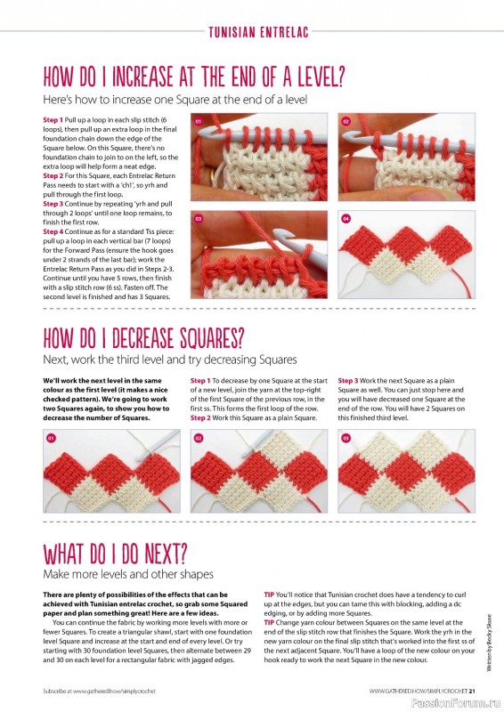 Вязаные проекты крючком в журнале «Simply Crochet №138 2023»