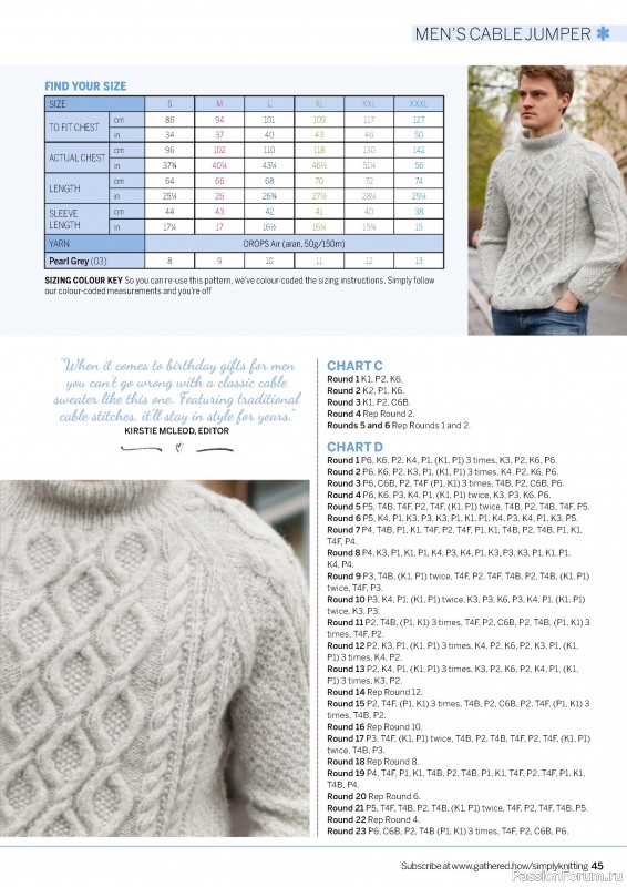 Вязаные проекты крючком в журнале «Simply Knitting №258 2024»