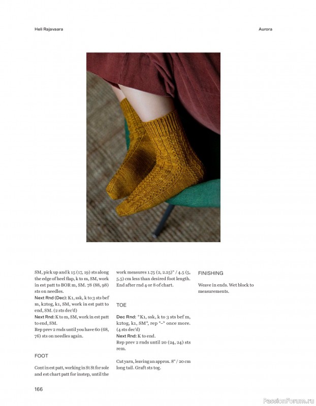 Вязаные проекты в книге «52 Weeks of Socks Vol. II». Продолжение