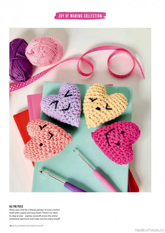 Вязаные проекты крючком в журнале «Simply Crochet №162 2025»