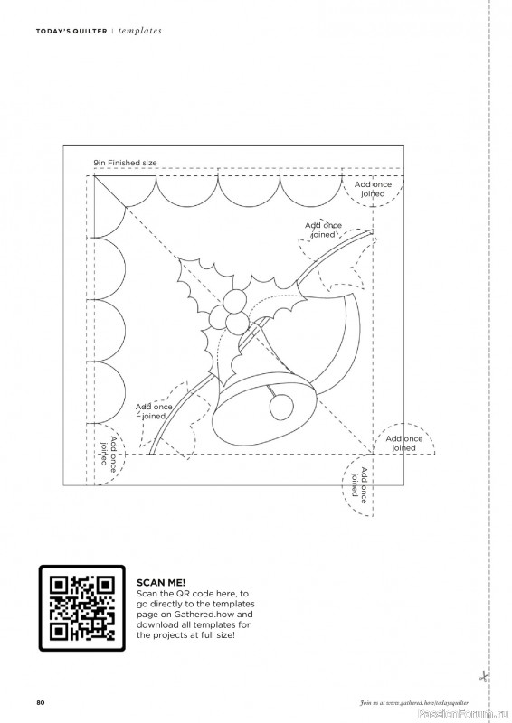 Коллекция проектов для рукодельниц в журнале «Todays Quilter №129 2025»