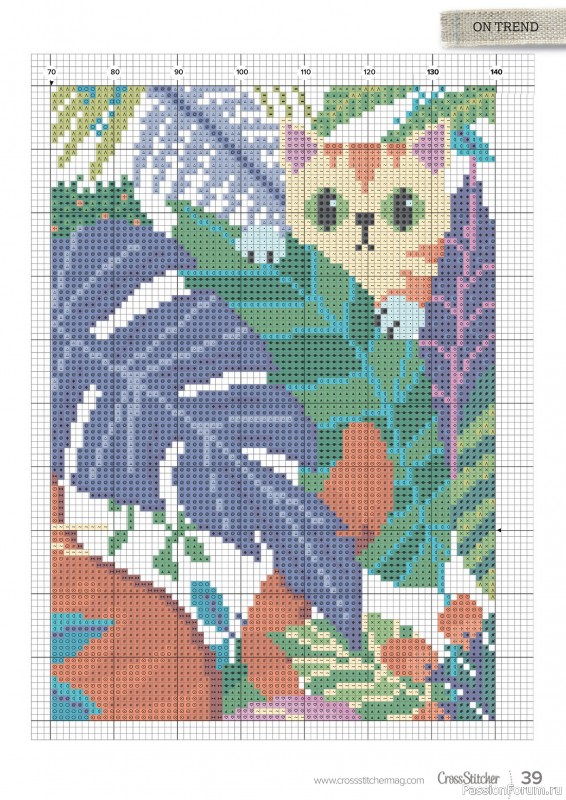 Коллекция вышивки в журнале «CrossStitcher №425 2025»