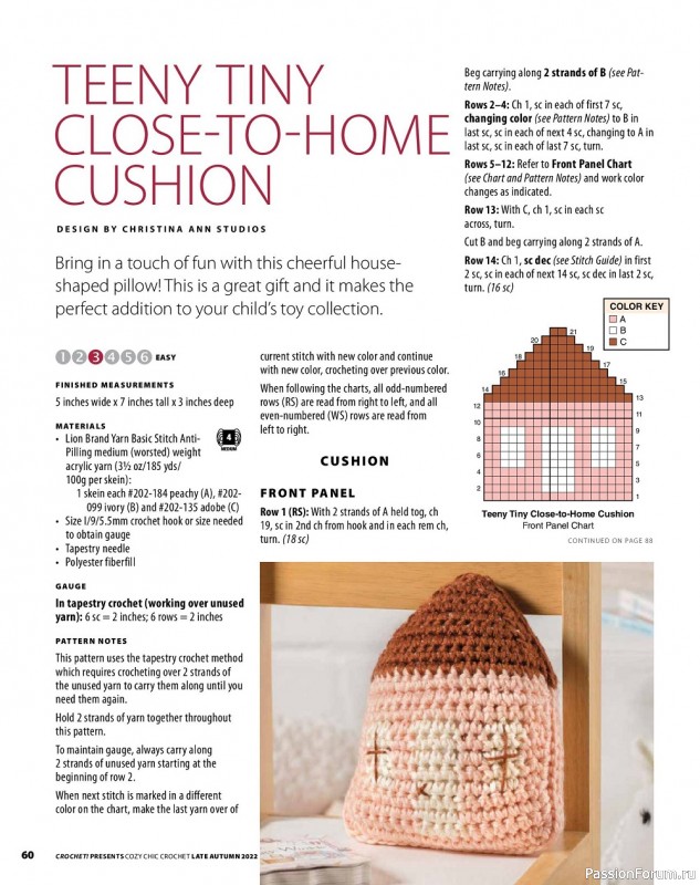 Вязаные проекты крючком в журнале «Crochet! - Late Autumn 2022»