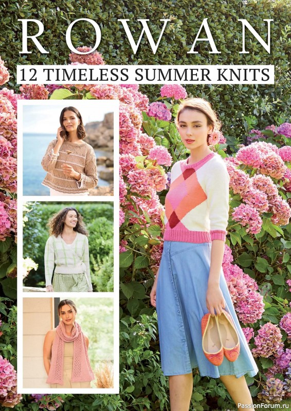 Вязаные проекты в журнале &laquo;Rowan - 12 Timeless Summer Knits&raquo;