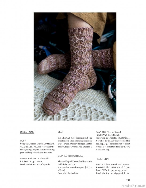 Вязаные проекты в книге «52 Weeks of Socks Vol. II». Продолжение
