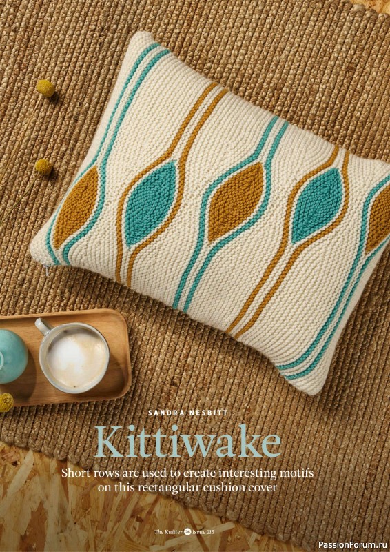 Вязаные проекты спицами в журнале «The Knitter №215 2025»