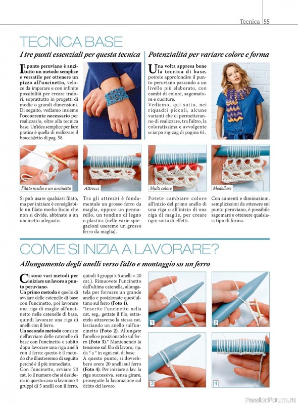 Вязаные проекты в журнале «Motivi all’Uncinetto №66 2023»