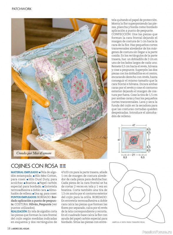 Коллекция проектов для рукодельниц в журнале «Labores del hogar №772 2024»