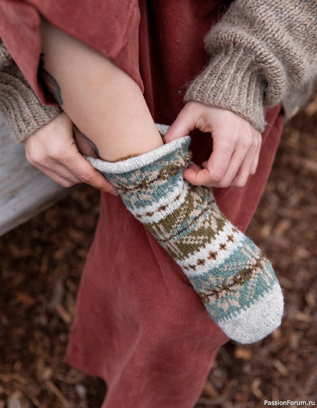 Вязаные проекты в книге «52 Weeks of Socks Vol. II». Продолжение