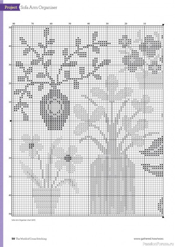 Коллекция вышивки в журнале «The World of Cross Stitching №362 2025»
