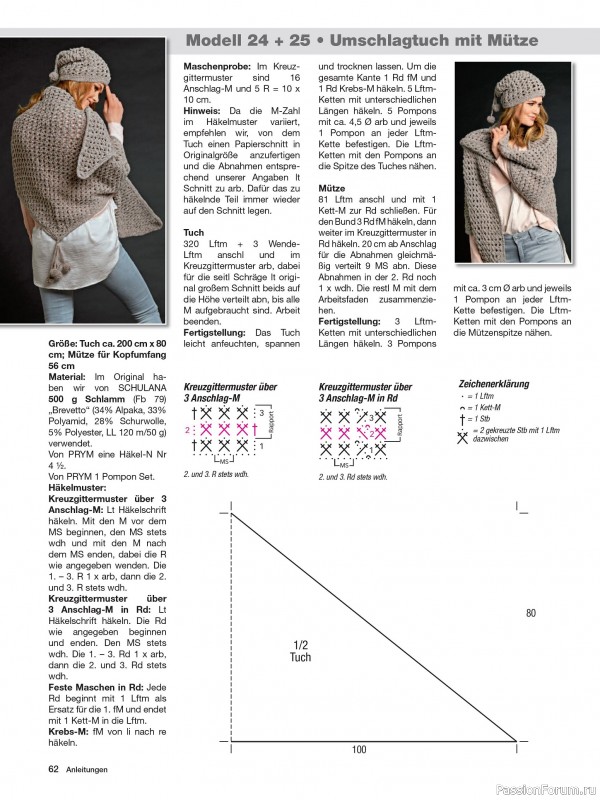 Вязаные модели в журнале «Maschentrends №3 2025»