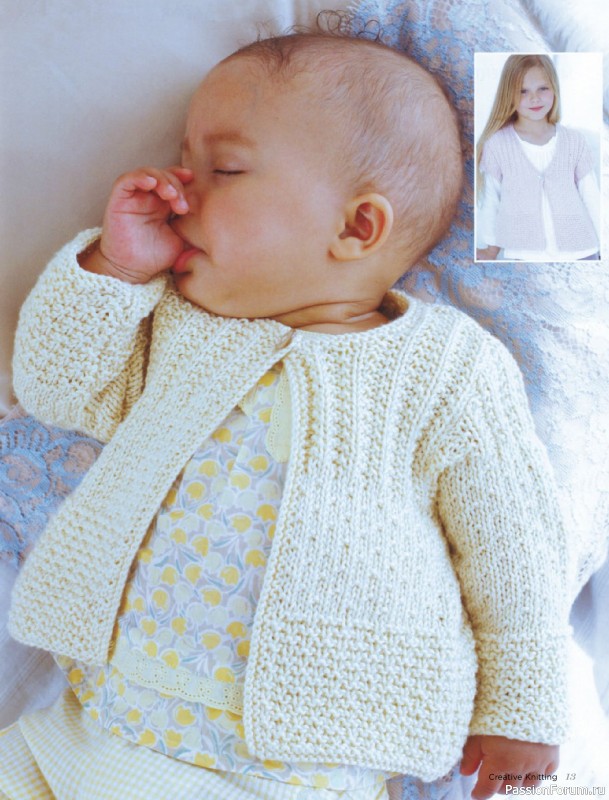 Вязаные модели спицами в журнале «Creative Knitting №89 2025»