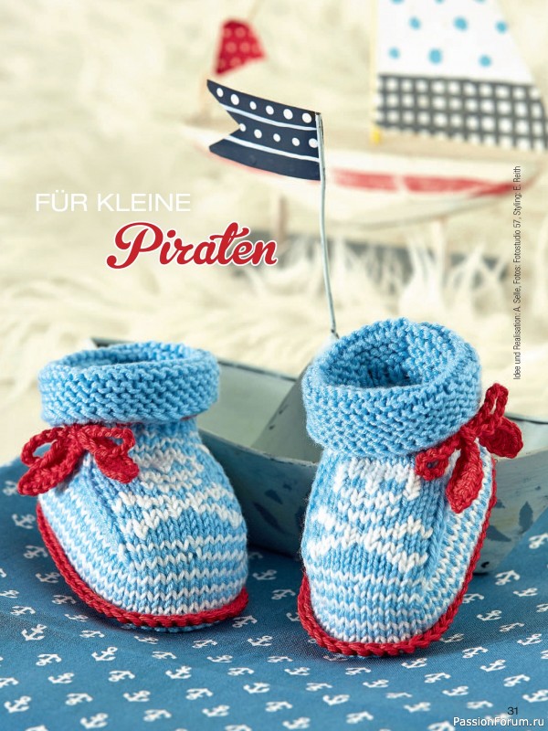 Вязаные модели для детей в журнале «Baby Strick №2 2025»