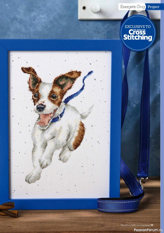 Коллекция вышивки в журнале «The World of Cross Stitching №359 2025»