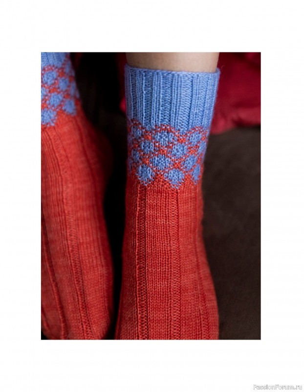 Вязаные проекты в книге «52 Weeks of Socks Vol. II». Продолжение