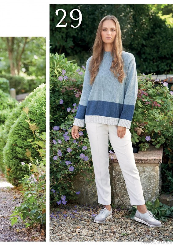 Вязаные проекты в журнале «Rowan - 12 Timeless Summer Knits»