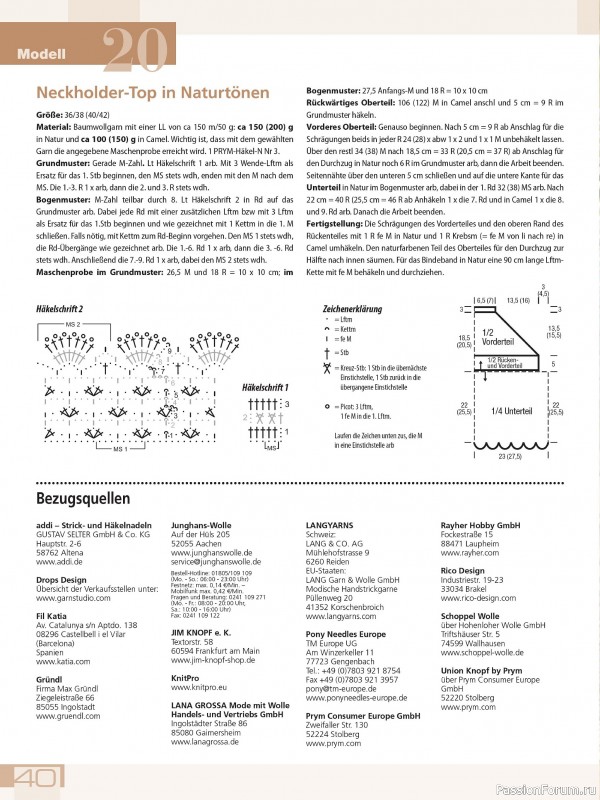 Вязаные модели в журнале «Meine Häkelmode Sonderheft MH069 2025»