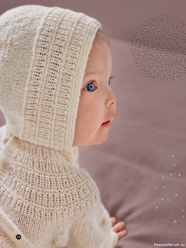 Вязаные модели для детей в журнале «Baby Maschenmode №66 2025»