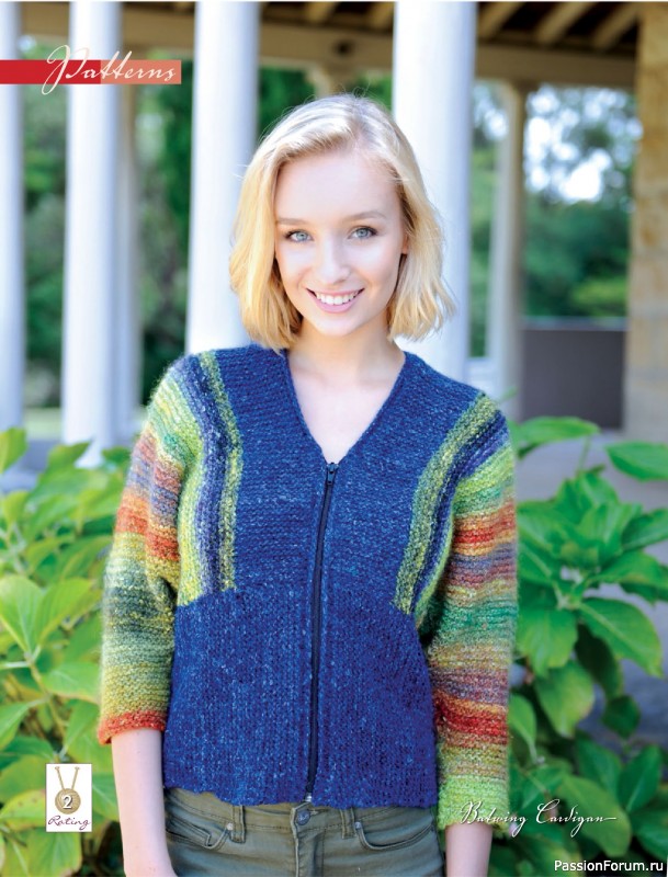 Вязаные модели спицами в журнале «Australian Knitting Vol. 17 №2 2025»