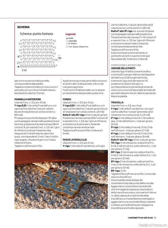 Вязаные проекты крючком в журнале «L'Uncinetto di Gio Plus №8 2025»
