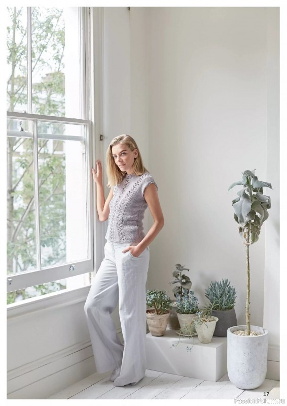 Вязаные проекты в журнале «Rowan - 12 Timeless Summer Knits»