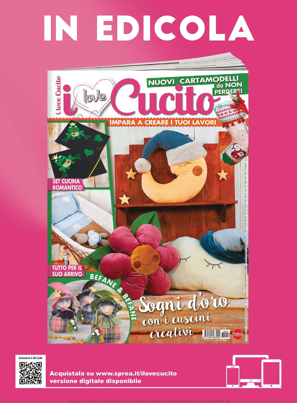 Красивые проекты вышивки крестом в журнале "I Love Punto Croce №15 2022"