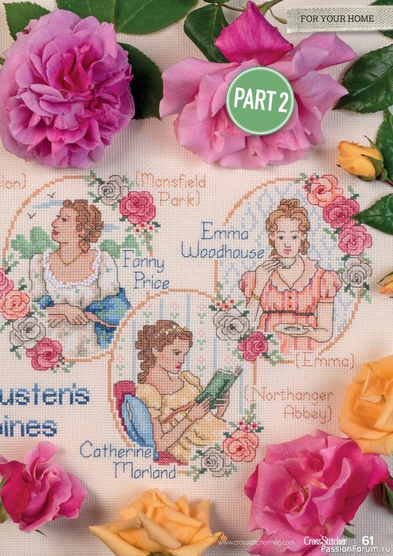 Коллекция вышивки в журнале «CrossStitcher №425 2025»