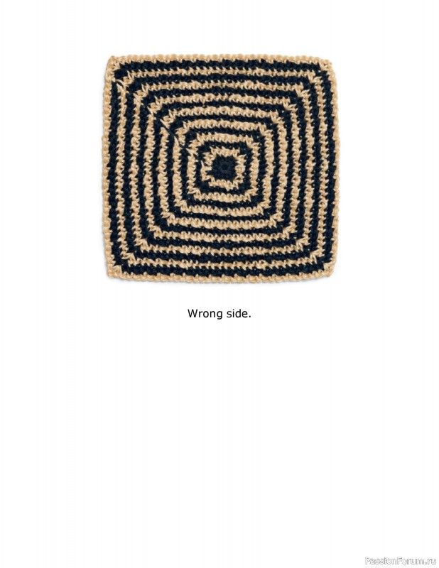 Вязаные проекты в книге «Crochet Squares». Продолжение