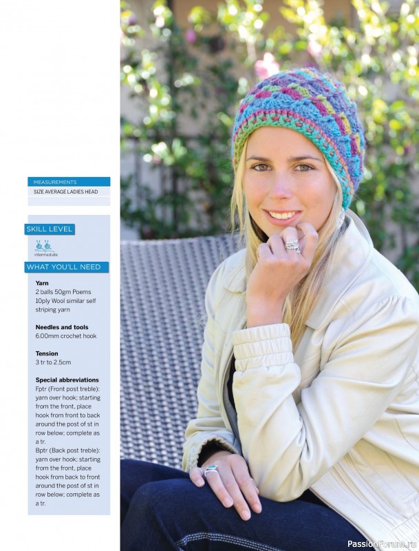 Вязаные проекты в журнале «Beanies Shawls & Scarves №6 2025»