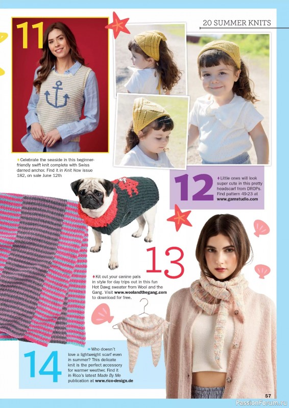 Вязаные проекты в журнале «Knit Now №181 2025»