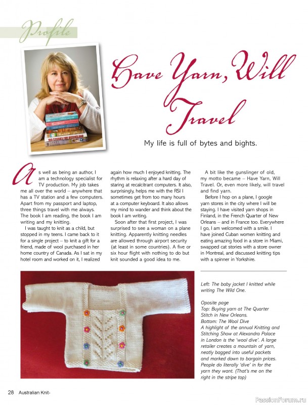 Вязаные модели спицами в журнале «Australian Knitting Vol. 17 №2 2025»