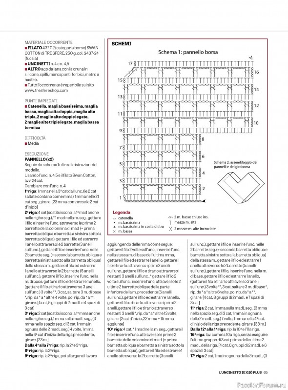 Вязаные проекты крючком в журнале «L'Uncinetto di Gio Plus №8 2025»