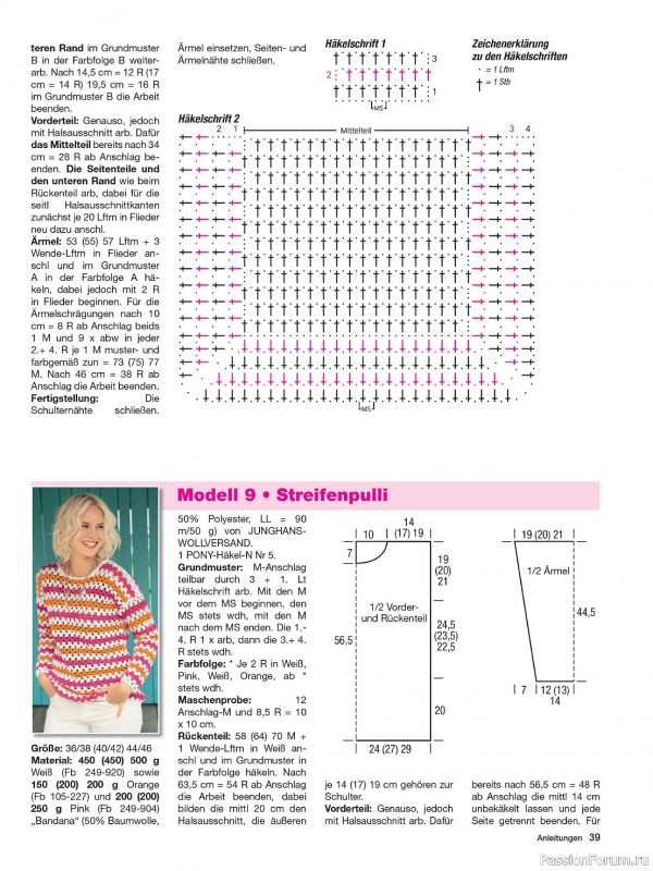 Вязаные проекты крючком в журнале «Maschentrends №1 2024»