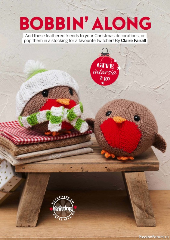 Вязаные проекты крючком в журнале «Simply Knitting №256 2024»