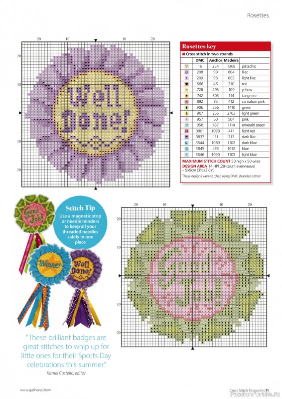 Коллекция вышивки в журнале «Cross Stitch Favourites №41 2025»