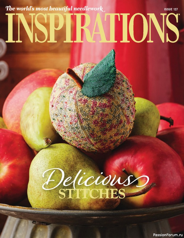 Коллекция вышивки в журнале «Inspirations №127 2025»