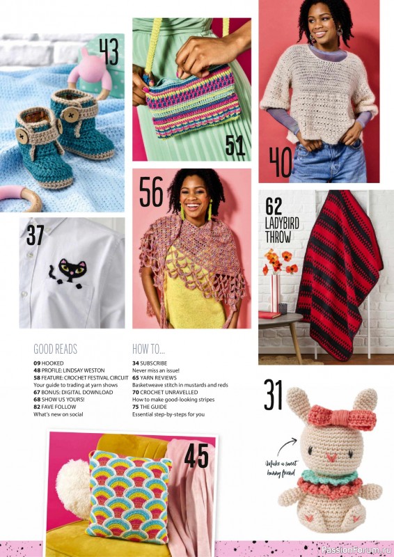 Вязаные проекты крючком в журнале «Simply Crochet №162 2025»