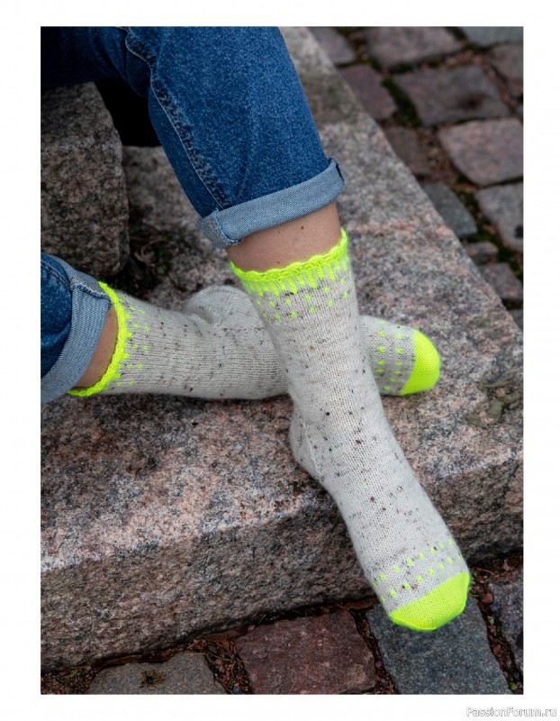 Вязаные проекты в книге «52 Weeks of Socks Vol. II». Продолжение