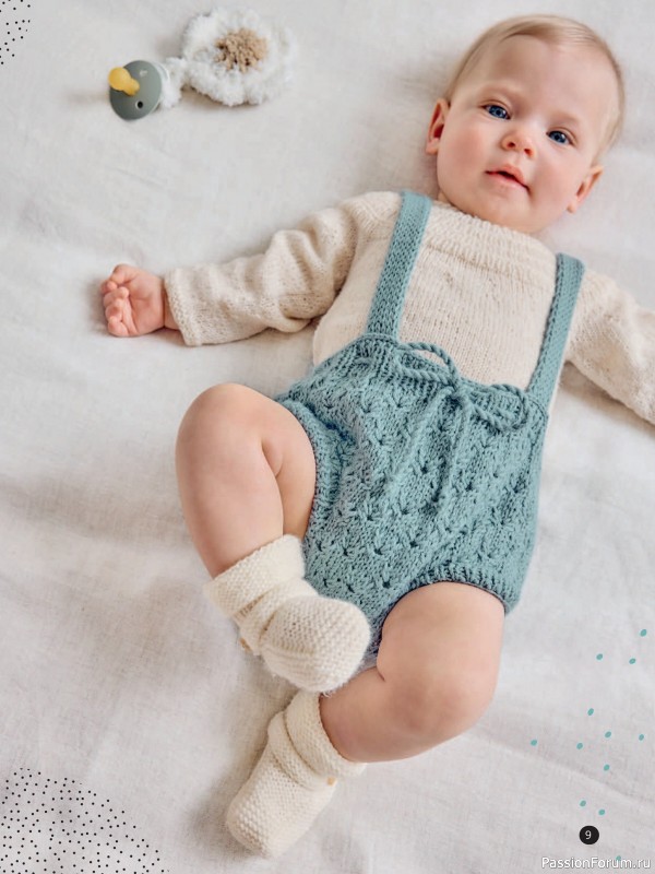 Вязаные модели для детей в журнале «Baby Maschenmode №66 2025»