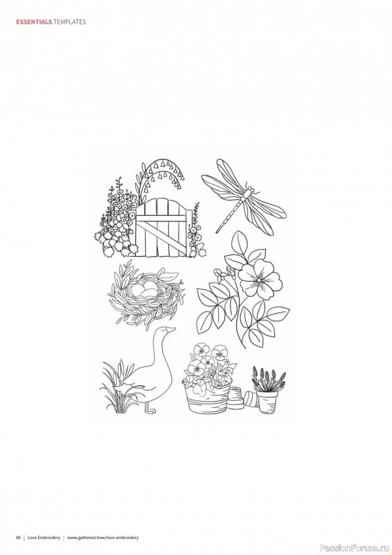 Коллекция вышивки в журнале «Love Embroidery №68 2025»