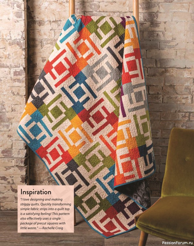 Коллекция проектов для рукодельниц в журнале «Quilter’s World Special - Perfectly Precut 2025»